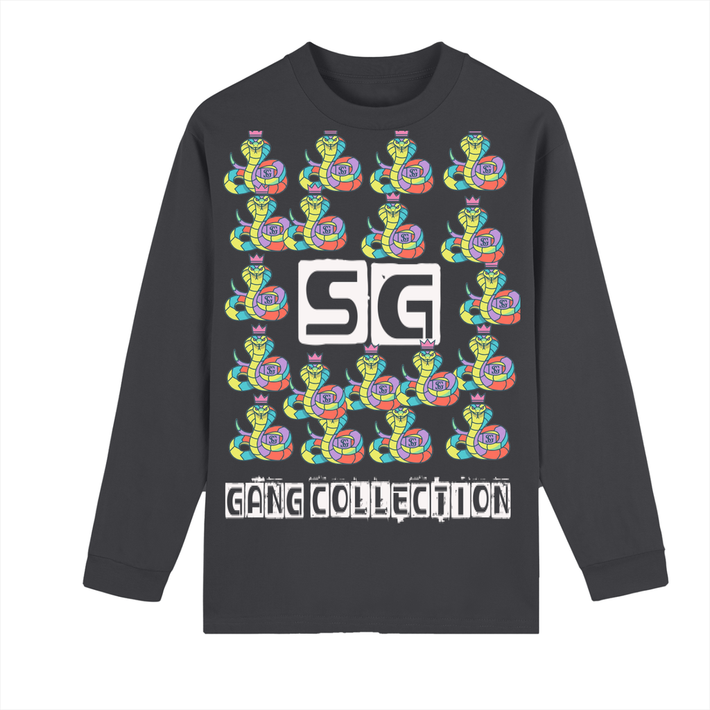 Crew Neck Drop Shoulder Long Sleeve Shirt