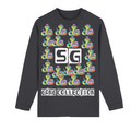 Crew Neck Drop Shoulder Long Sleeve Shirt