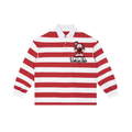 Color Block Stripe Polo Shirt