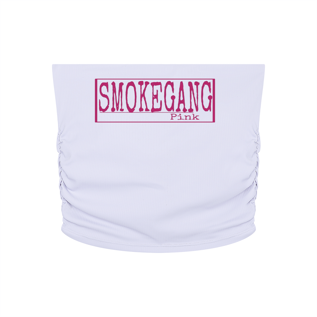 Women’s Ruched Cropped Yoga Tube Top