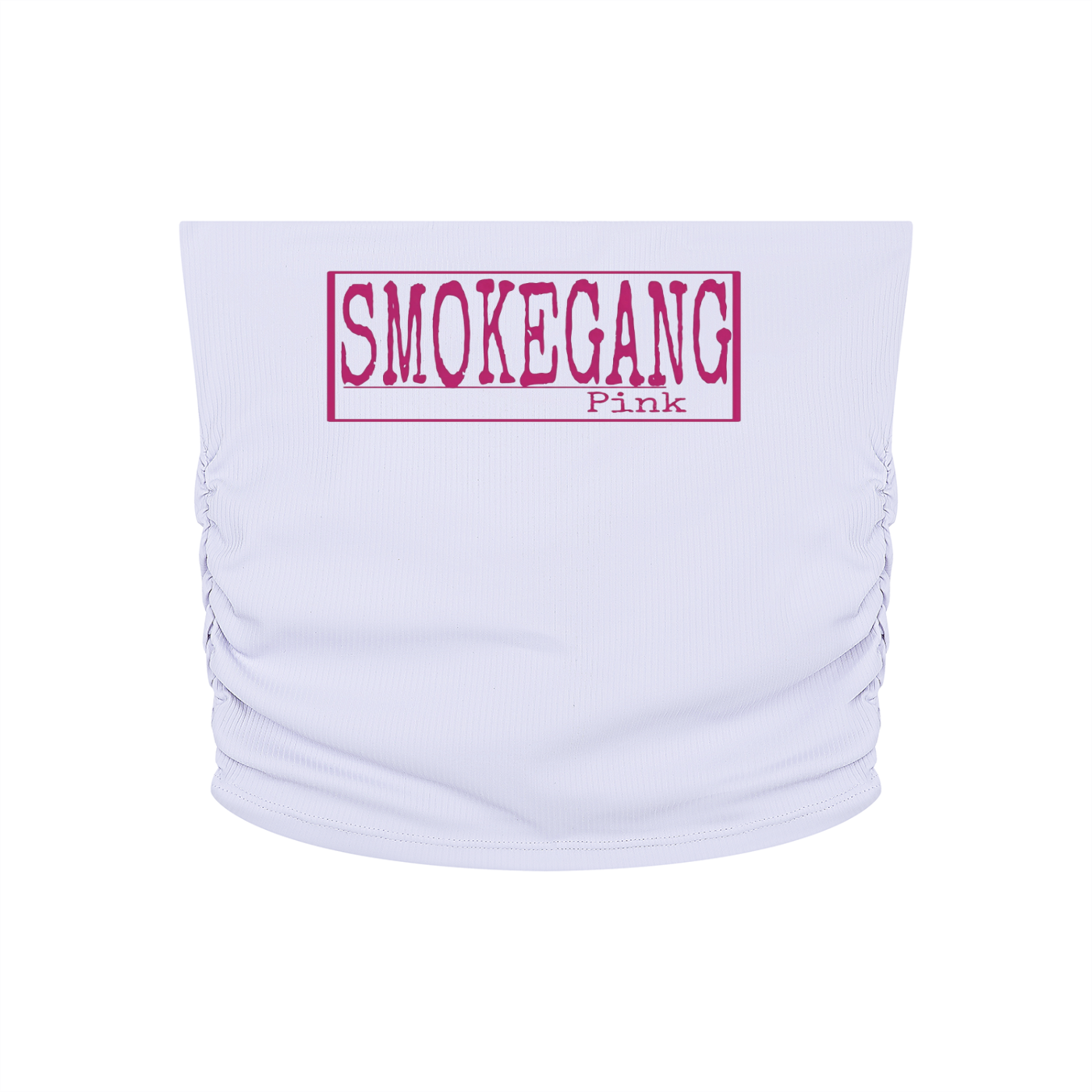 Women’s Ruched Cropped Yoga Tube Top