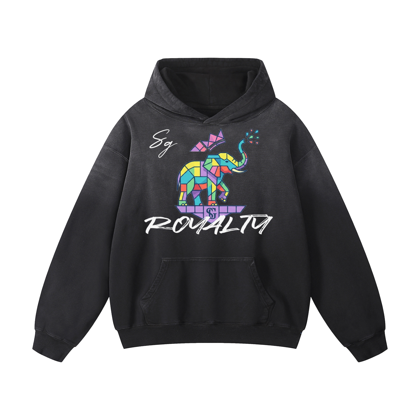 Heavyweight Sunfade Oversized Hoodie