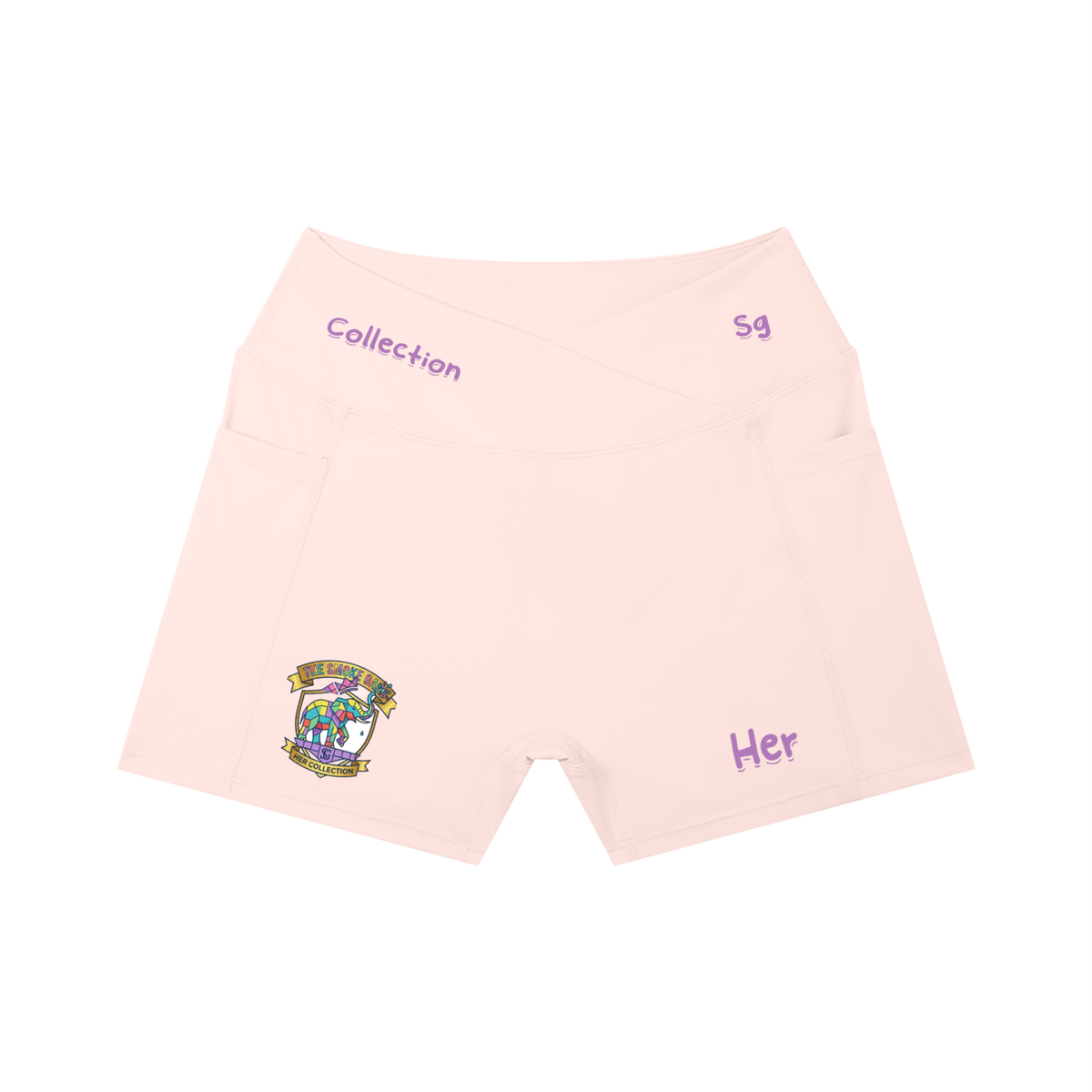 Women’s High Rise Pocket Yoga Shorts