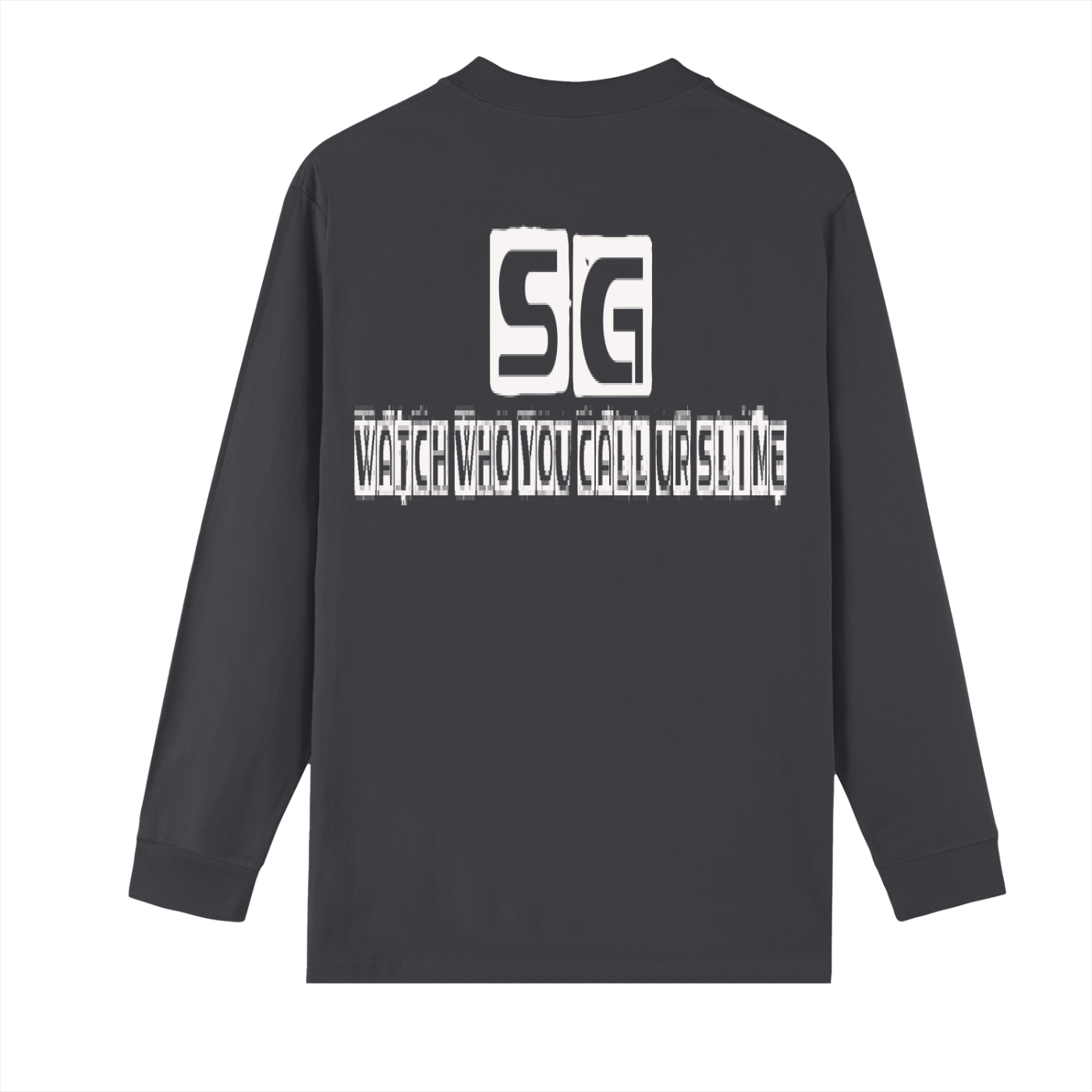 Crew Neck Drop Shoulder Long Sleeve Shirt