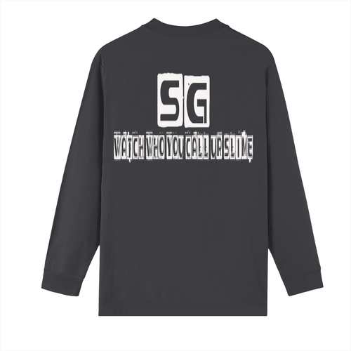 Crew Neck Drop Shoulder Long Sleeve Shirt