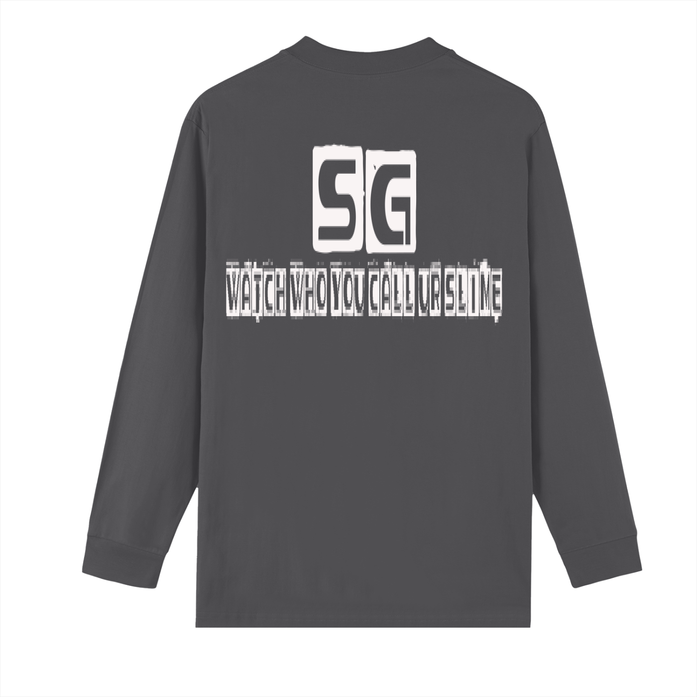 Crew Neck Drop Shoulder Long Sleeve Shirt