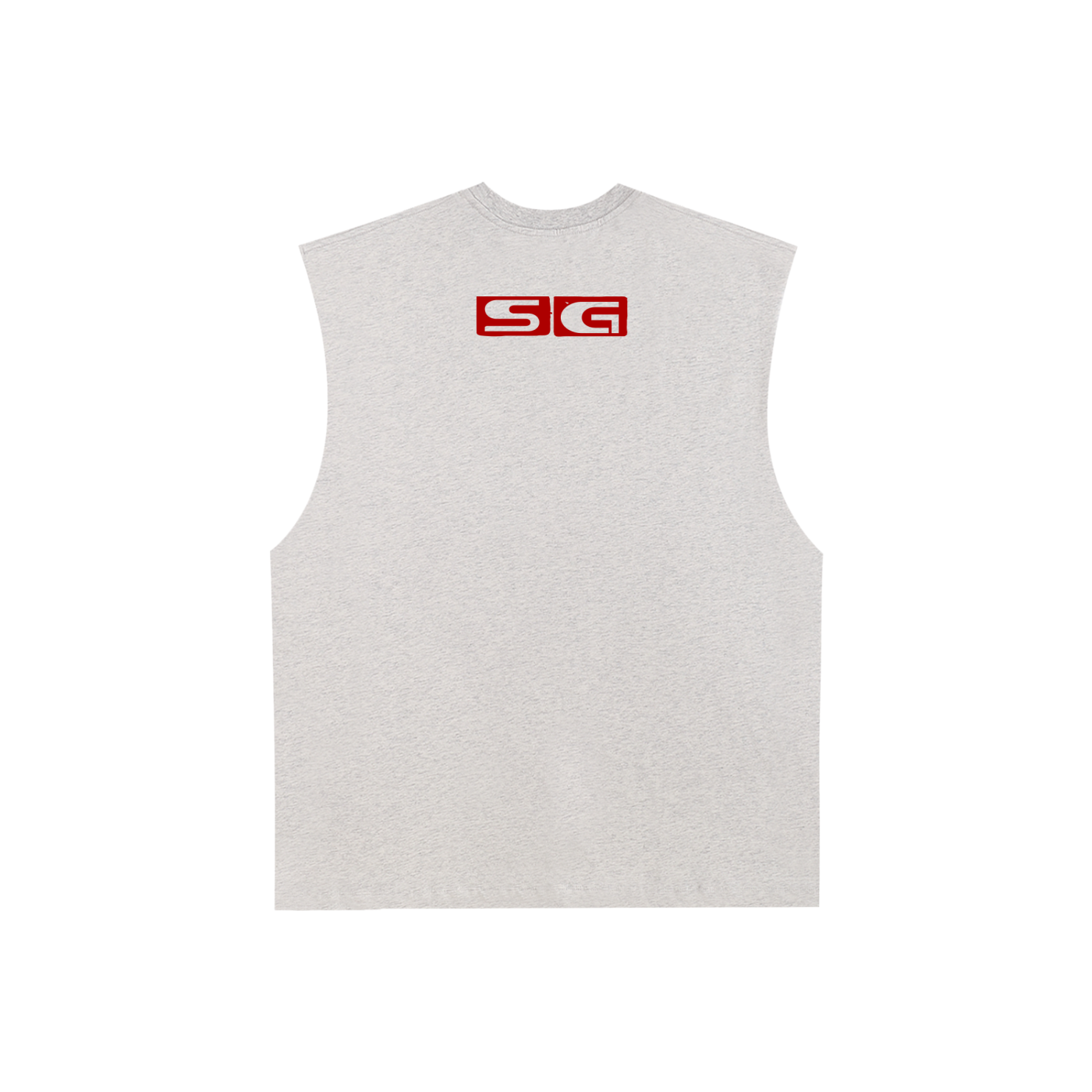 Raw Edge Cotton Tank Top