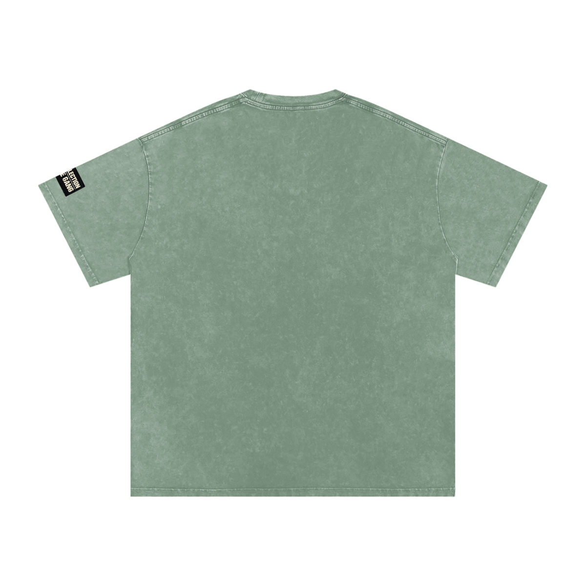 Snow Washed SmokeGang Oversized Cotton T-Shirt