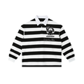 Color Block Stripe Polo Shirt