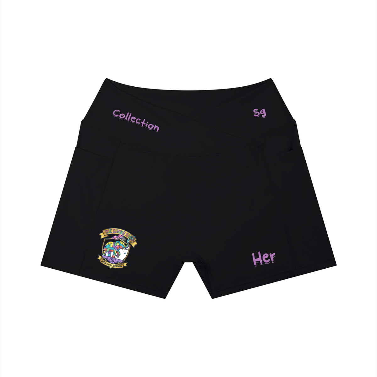 Women’s High Rise Pocket Yoga Shorts