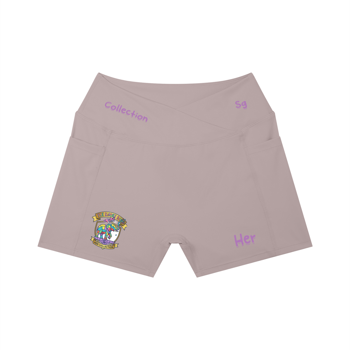 Women’s High Rise Pocket Yoga Shorts