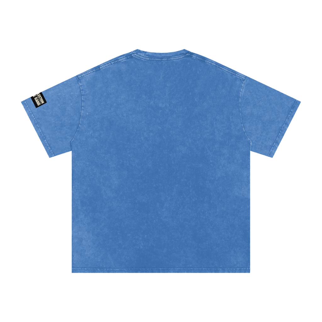 Sg Collection Snow Washed Oversized Cotton T-Shirt