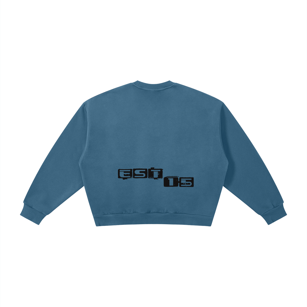 Boxy Fleece Crewneck Sweatshirt