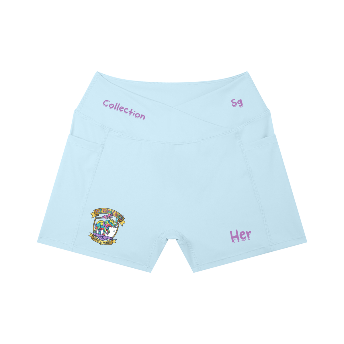 Women’s High Rise Pocket Yoga Shorts
