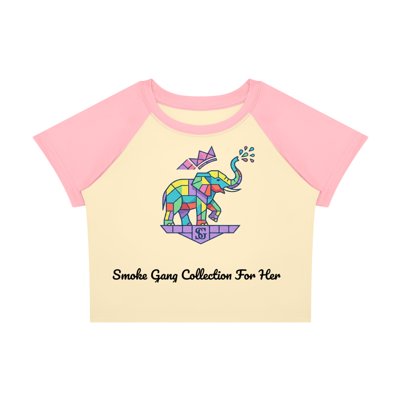 Women’s Raglan Color Block Baby T-Shirt