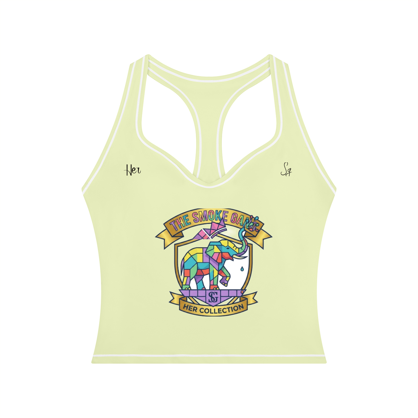 Women’s Topstitching Yoga Tank Top