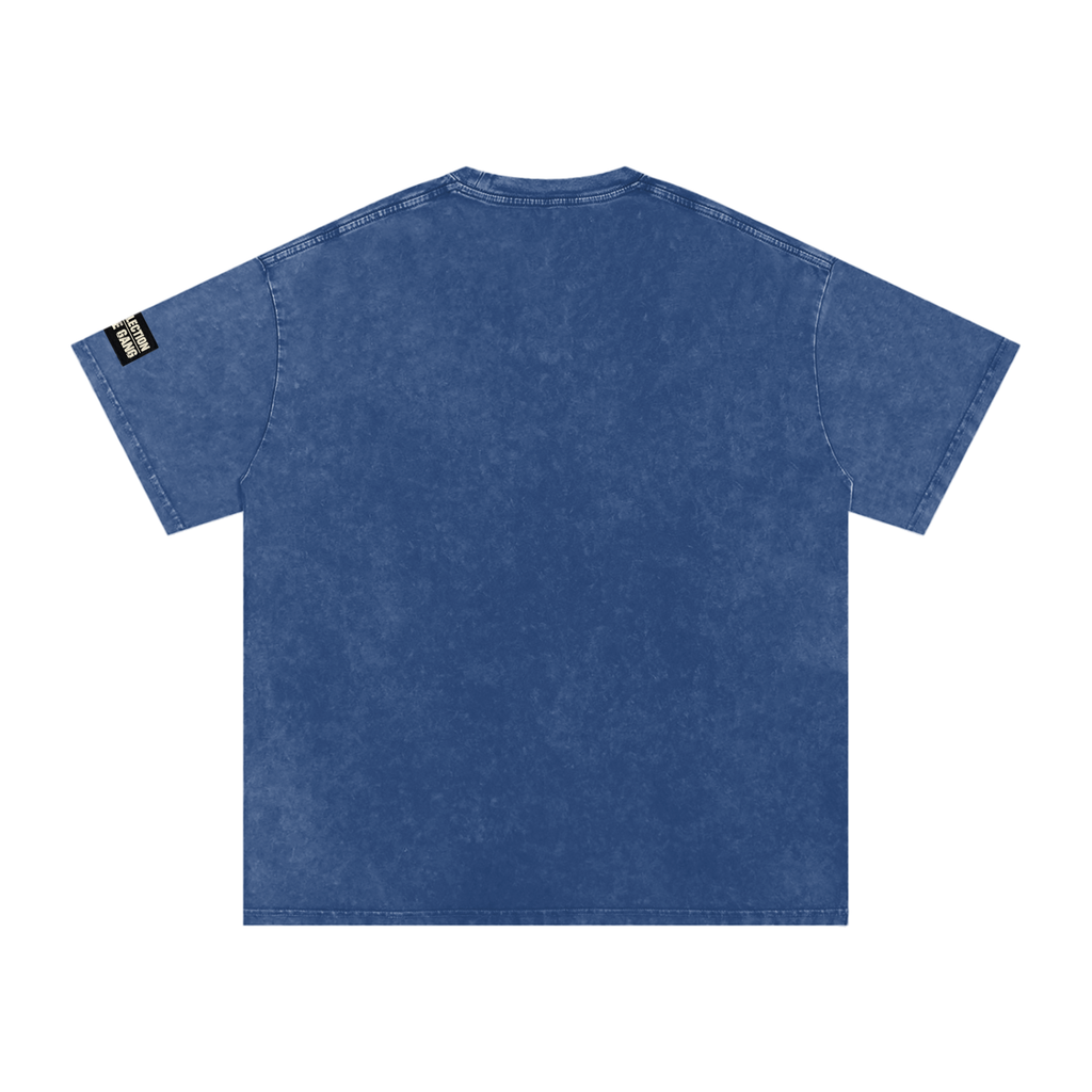 Sg Collection Snow Washed Oversized Cotton T-Shirt