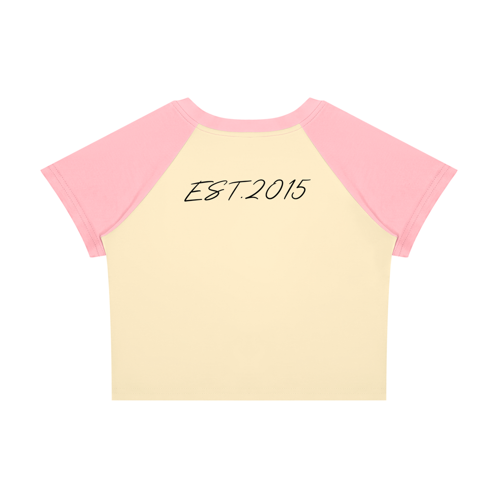 Women’s Raglan Color Block Baby T-Shirt