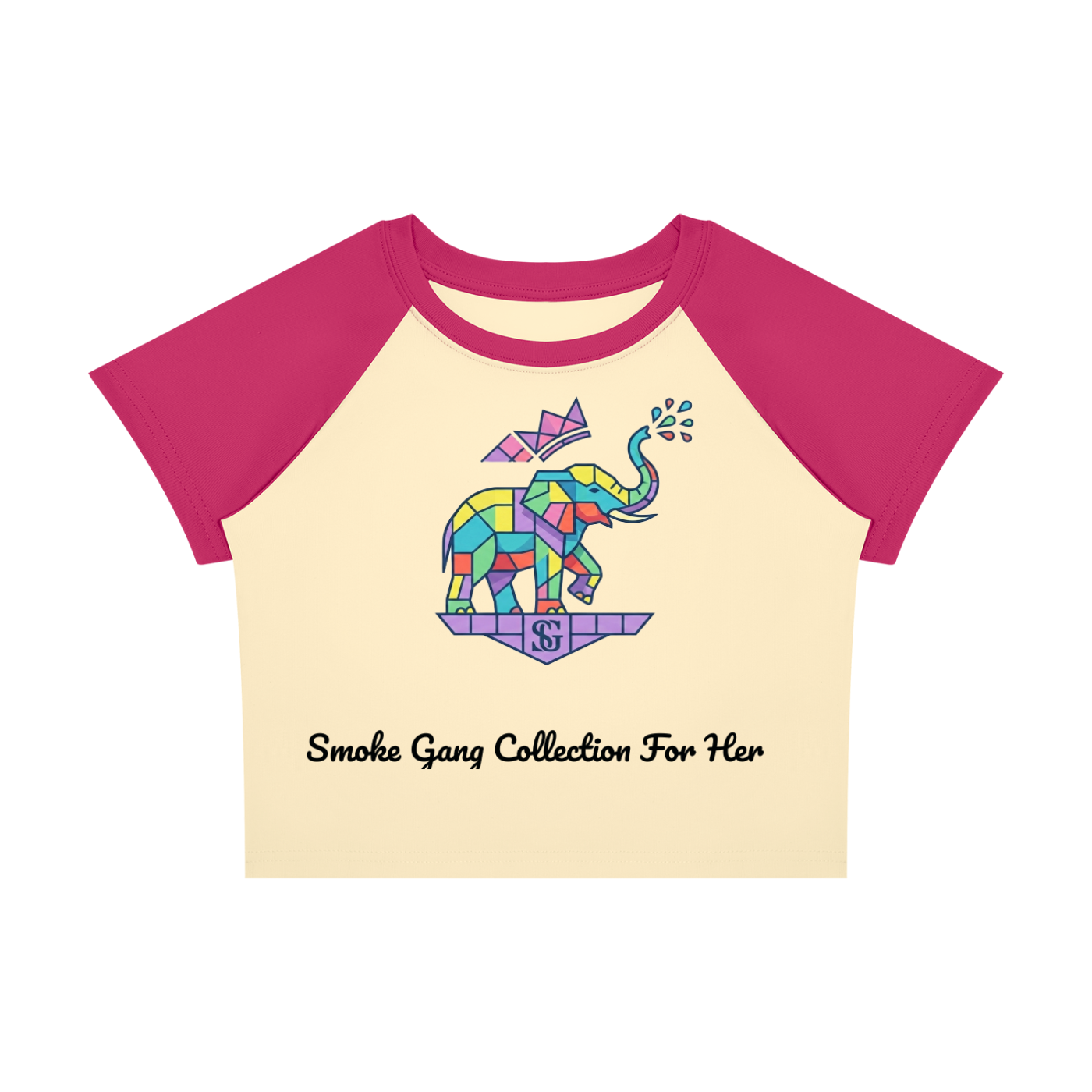 Women’s Raglan Color Block Baby T-Shirt