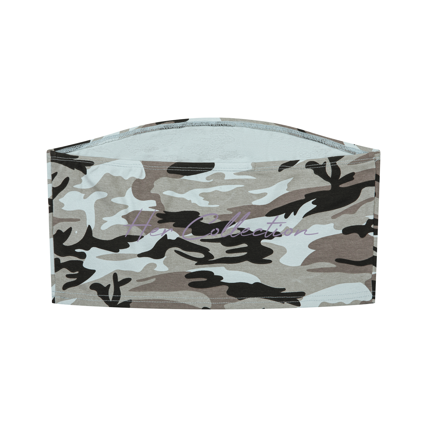 Women’s Camo Cropped Tube Top