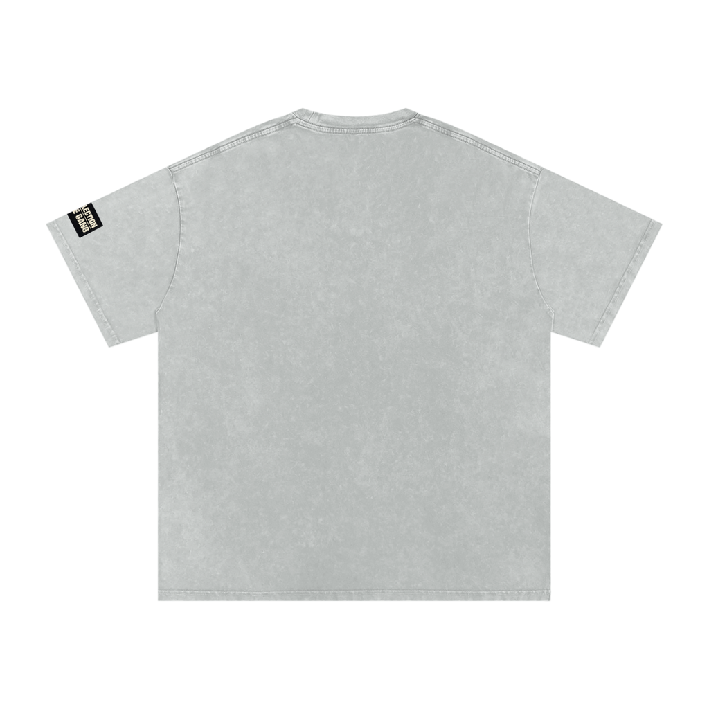 Sg Collection Snow Washed Oversized Cotton T-Shirt