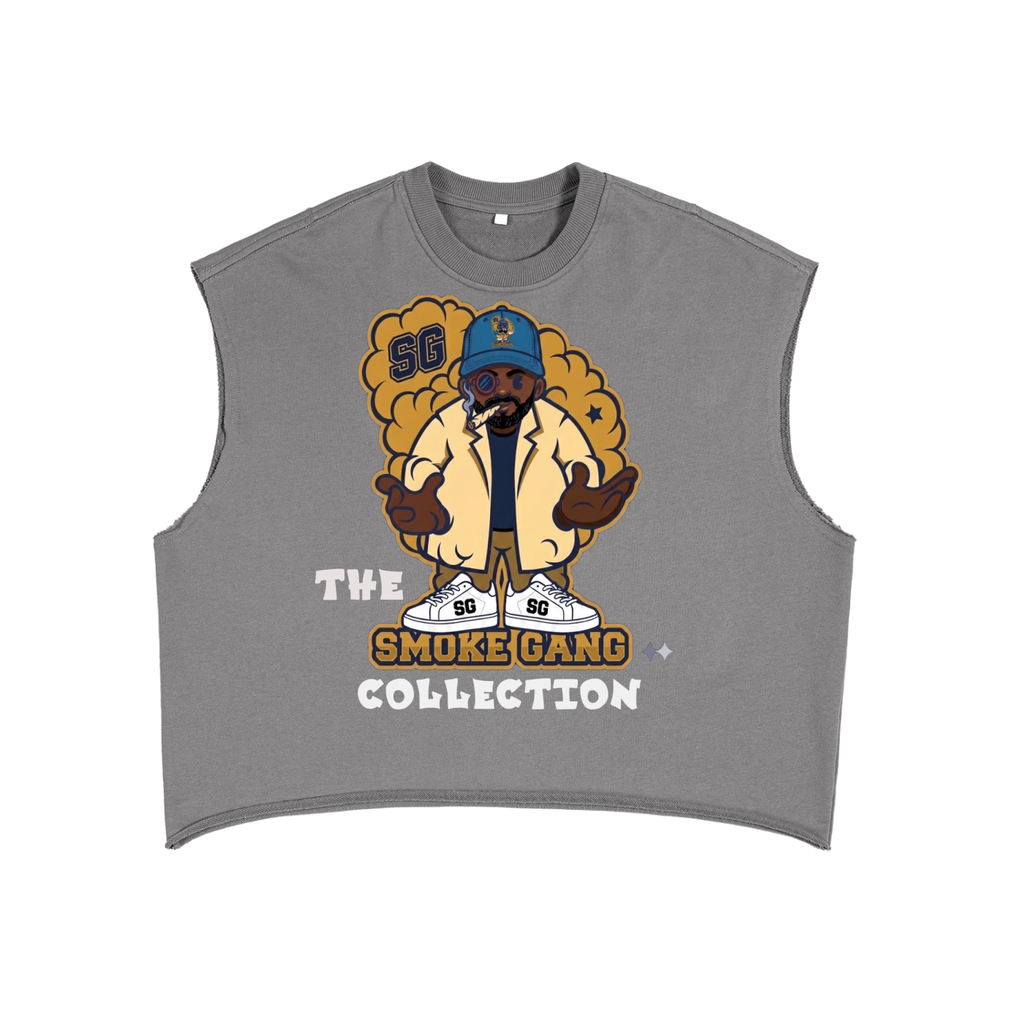 French Terry Boxy Tank Top