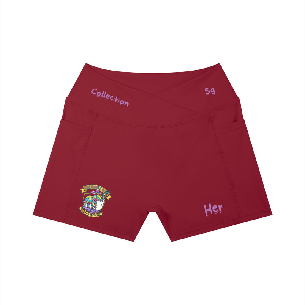 Women’s High Rise Pocket Yoga Shorts
