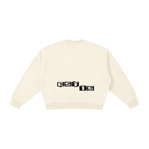Boxy Fleece Crewneck Sweatshirt